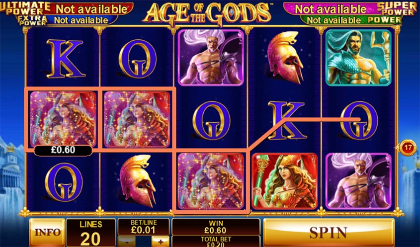 Permainan Gratis Slot Age Of The Gods