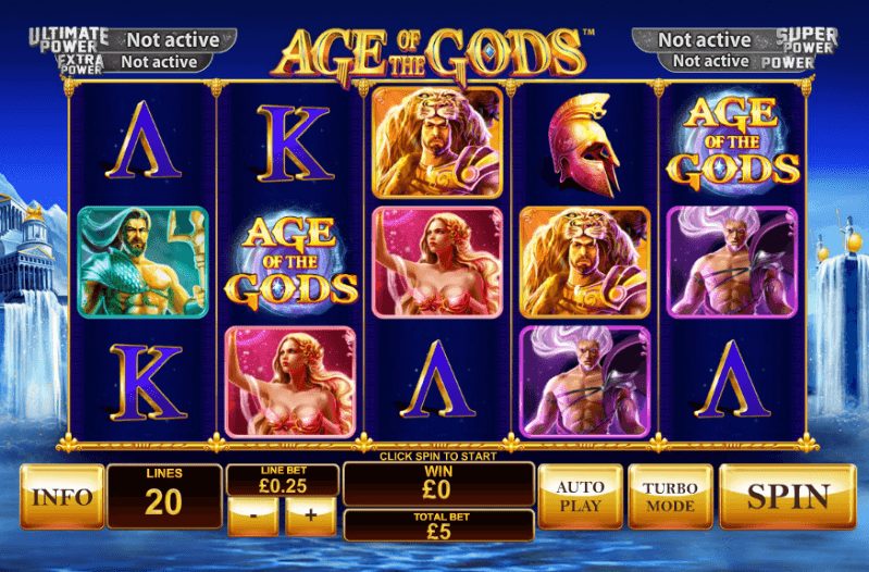 Permainan Gratis Slot Age Of The Gods